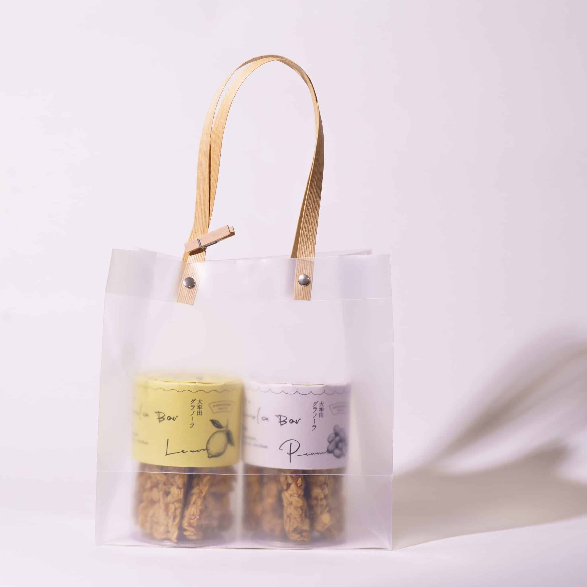 グラノーラbar ギフトセット (ピーナツ6本・レモンピール6本)