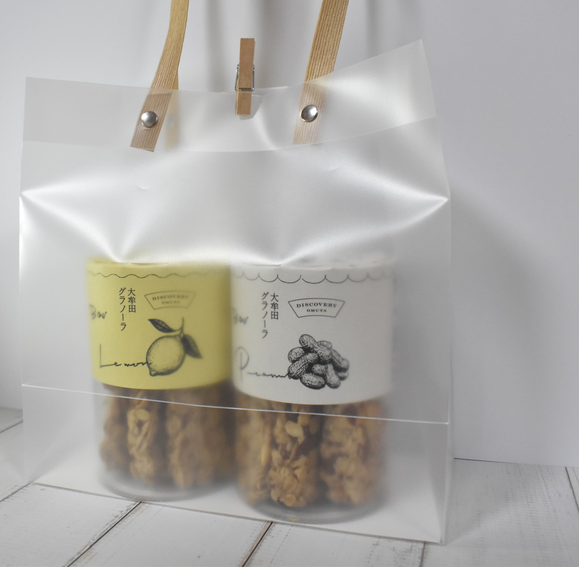 グラノーラbar ギフトセット (ピーナツ6本・レモンピール6本)