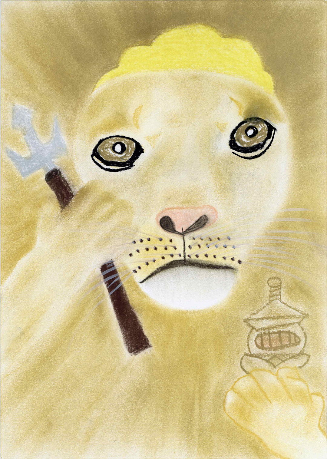 ライオンのオスである毘沙門天