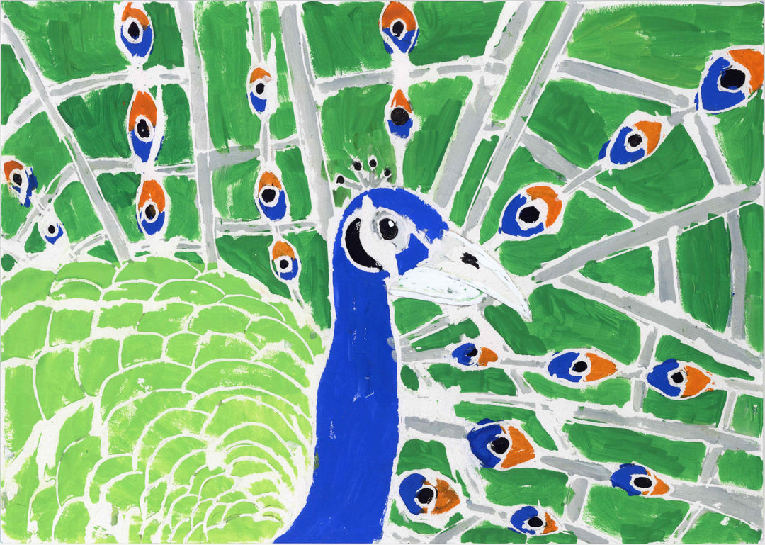 クジャクの舞