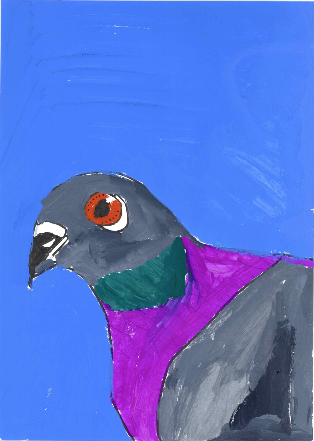 証明写真（鳩）