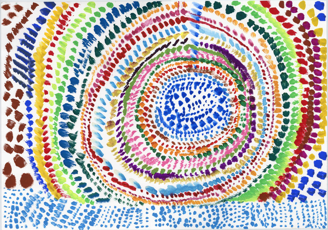 張人の点描F